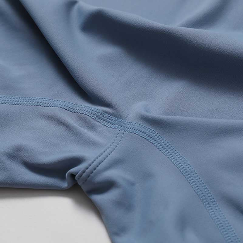 Buddha Stonesハイストレッチ ジッパー 半袖 ジャンプスーツ スポーツ フィットネス ヨガ レディース ボディスーツ - image 13