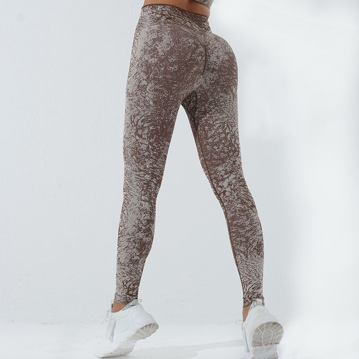 Buddha Stonesシームレス フィットネス クロップ タンクトップ ハイウエスト レギンス パンツ スポーツ ジム ヨガ ウェア - image 32