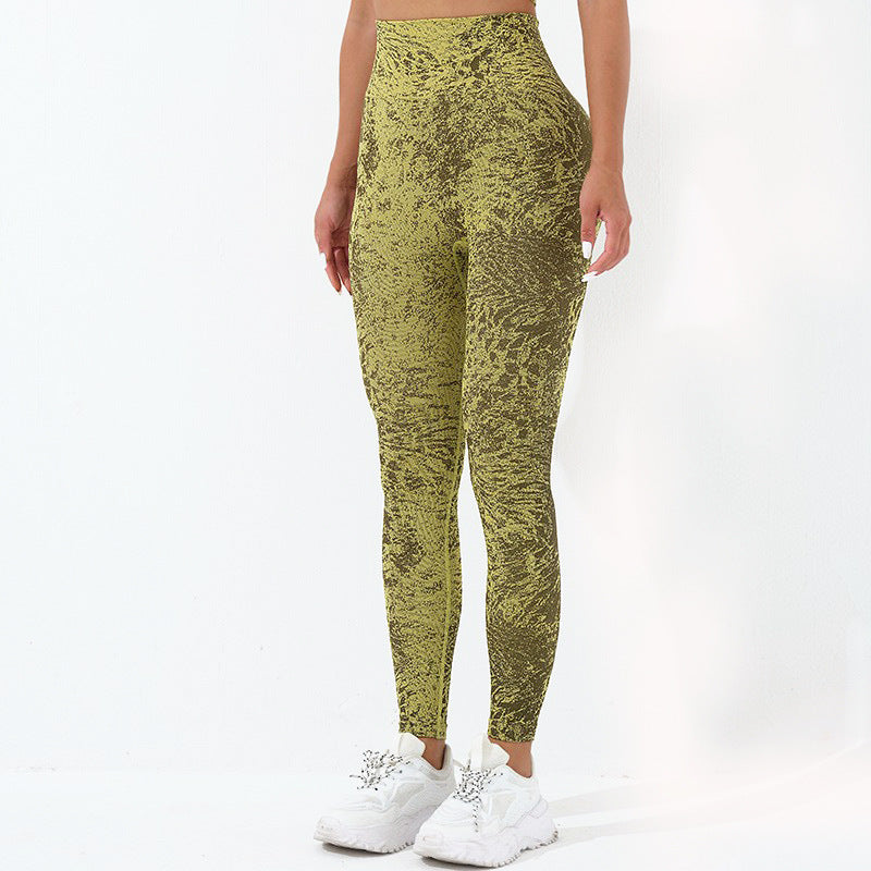Buddha Stonesシームレス フィットネス クロップ タンクトップ ハイウエスト レギンス パンツ スポーツ ジム ヨガ ウェア - image 30