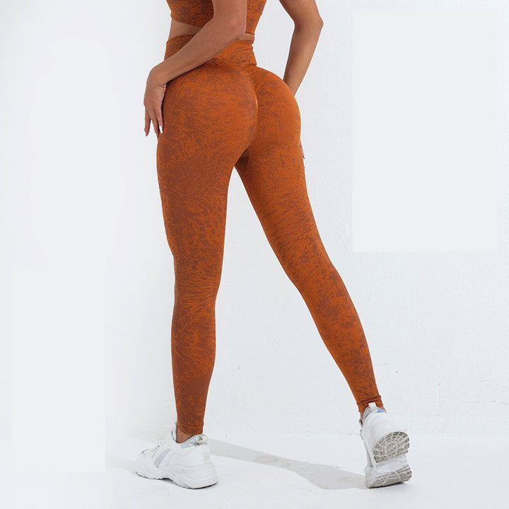 Buddha Stonesシームレス フィットネス クロップ タンクトップ ハイウエスト レギンス パンツ スポーツ ジム ヨガ ウェア - image 22