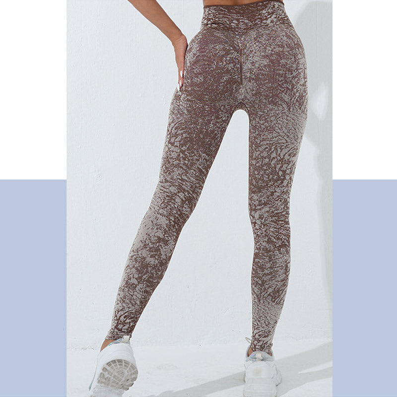 Buddha Stonesシームレス フィットネス クロップ タンクトップ ハイウエスト レギンス パンツ スポーツ ジム ヨガ ウェア - image 33