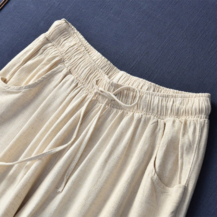 Buddha Stones無地 ワイドレッグパンツ ダンス レディース ヨガパンツ ポケット付き - image 8