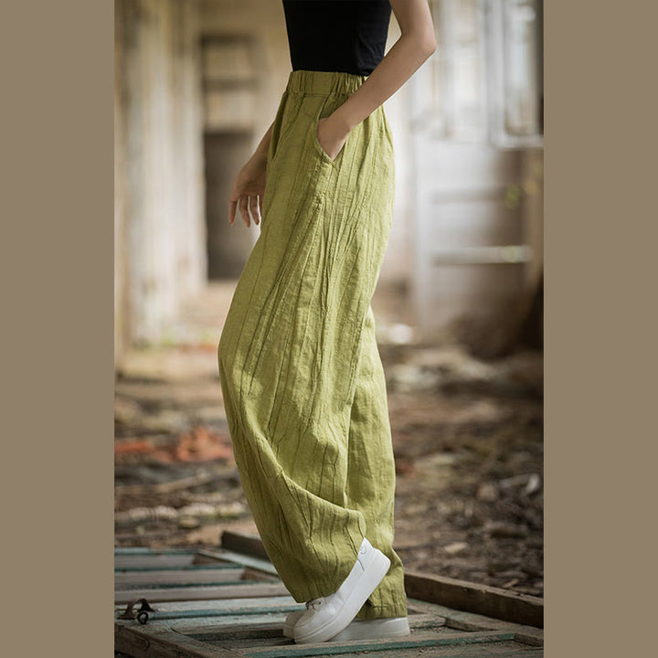 Buddha Stonesレトロ タイダイ ハーレムパンツ カジュアル レディース ヨガパンツ ポケット付き - image 53