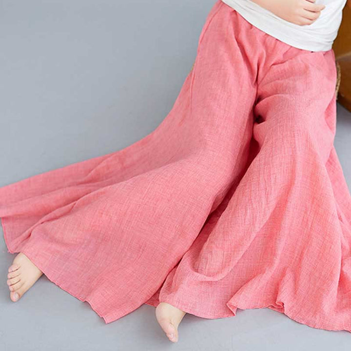 Buddha Stonesレディース カジュアル ゆったり コットン リネン ワイドレッグ パンツ ヨガ ダンス用 - image 20