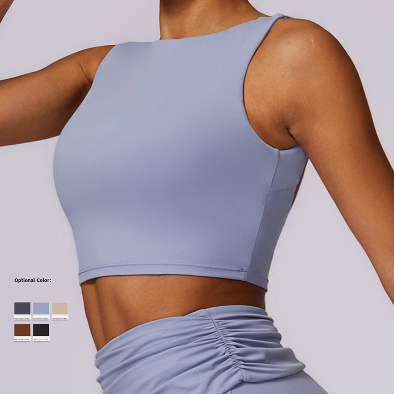 Buddha Stonesノースリーブ バックレス ストラップ タンクトップ ブラ フレアパンツ スポーツ フィットネス ヨガ - image 7