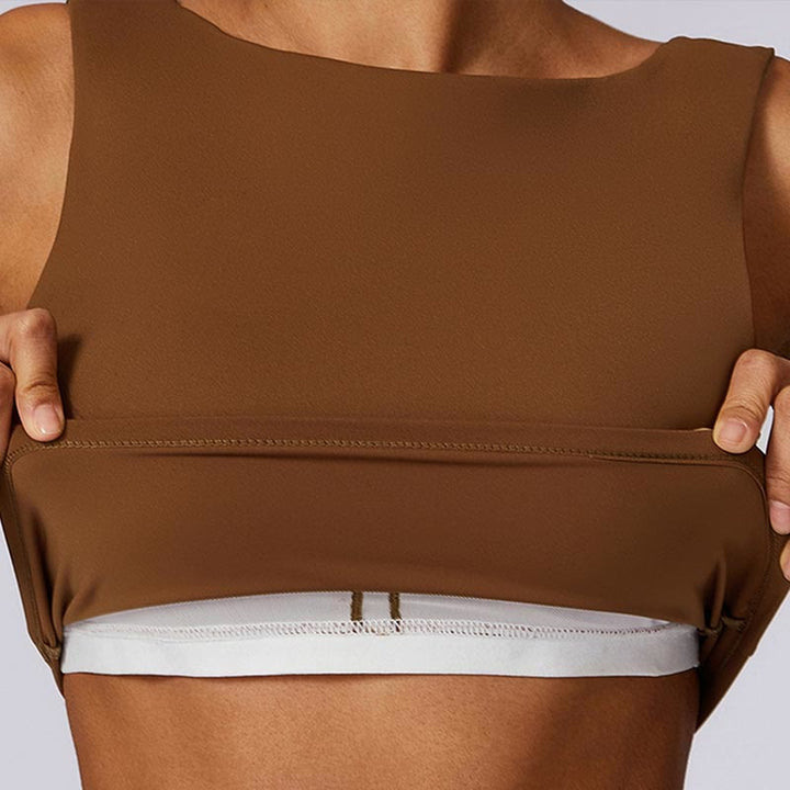 Buddha Stonesノースリーブ バックレス ストラップ タンクトップ ブラ フレアパンツ スポーツ フィットネス ヨガ - image 67