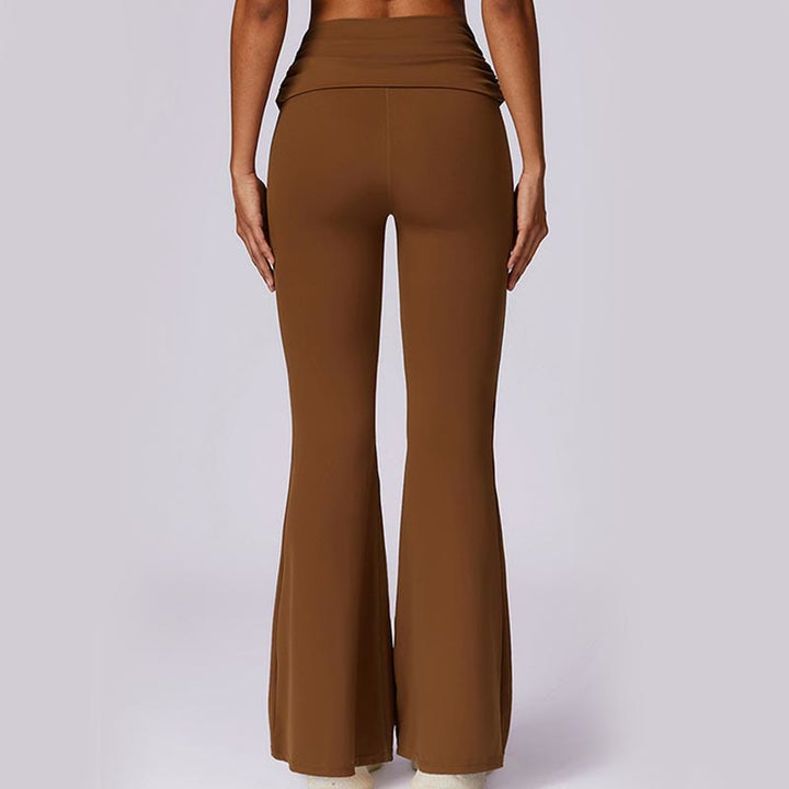 Buddha Stonesノースリーブ バックレス ストラップ タンクトップ ブラ フレアパンツ スポーツ フィットネス ヨガ - image 72