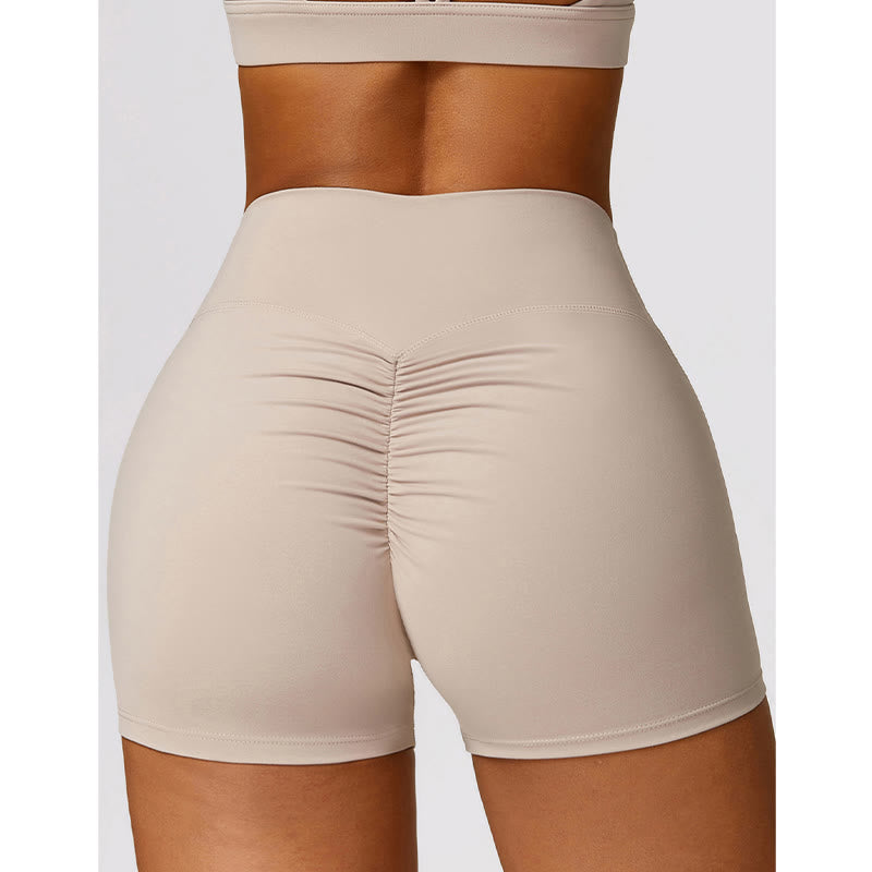 Buddha Stonesジム スポーツ ヨガ バックレス ブラ クロップ タンクトップ 通気性 ショーツ - image 15