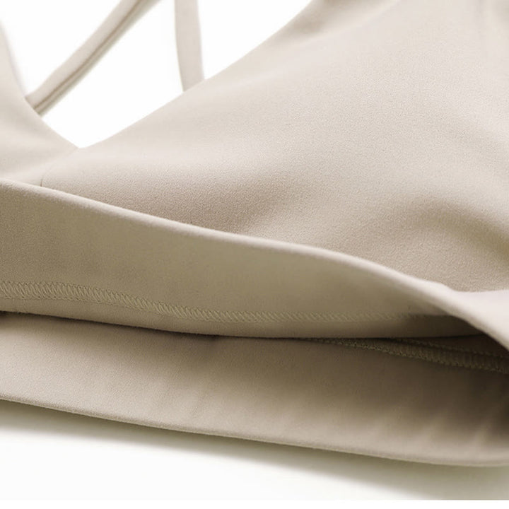 Buddha Stonesジム スポーツ ヨガ バックレス ブラ クロップ タンクトップ 通気性 ショーツ - image 36