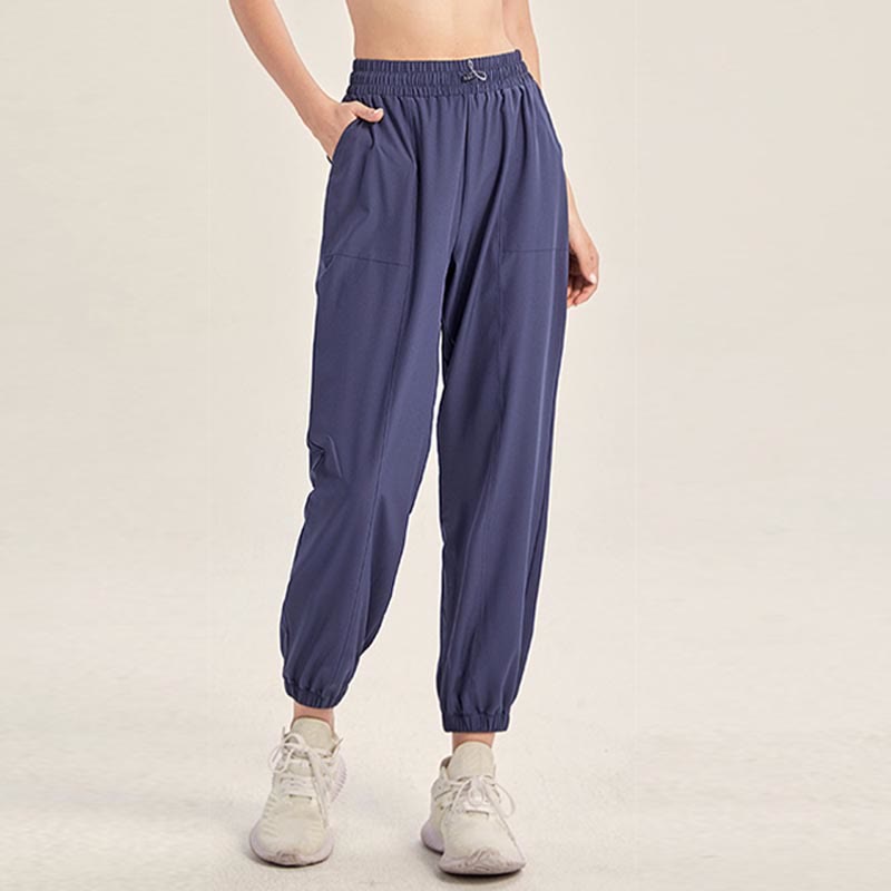 Buddha Stonesフィットネス ヨガ スポーツ トラックパンツ ポケット付き - image 1