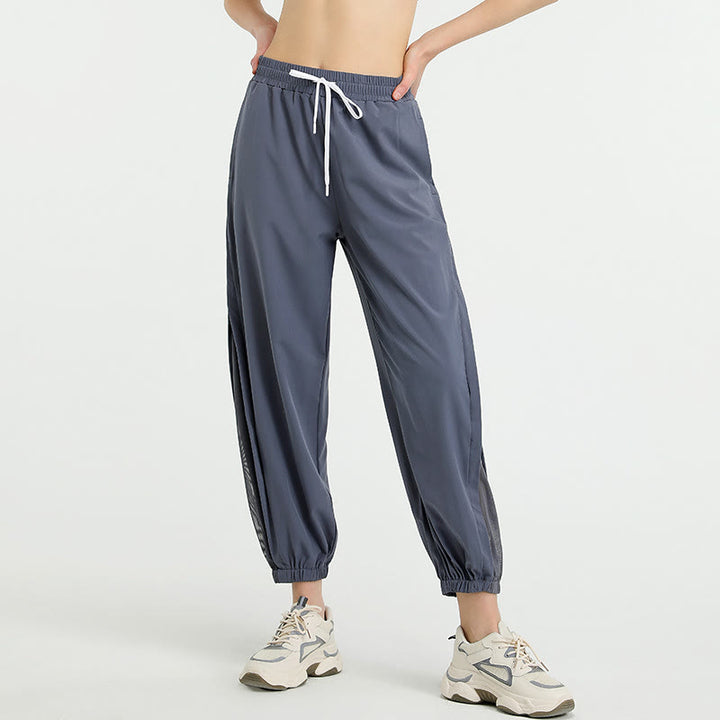 Buddha Stonesハイウエスト ルーズフィット ヨガ スポーツ トラックパンツ ポケット付き - image 1