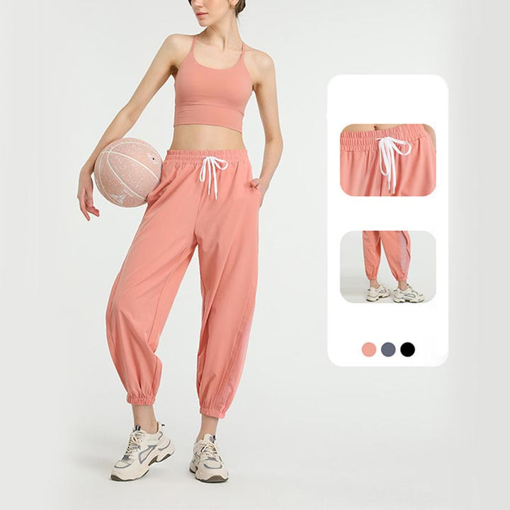 Buddha Stonesハイウエスト ルーズフィット ヨガ スポーツ トラックパンツ ポケット付き - image 15