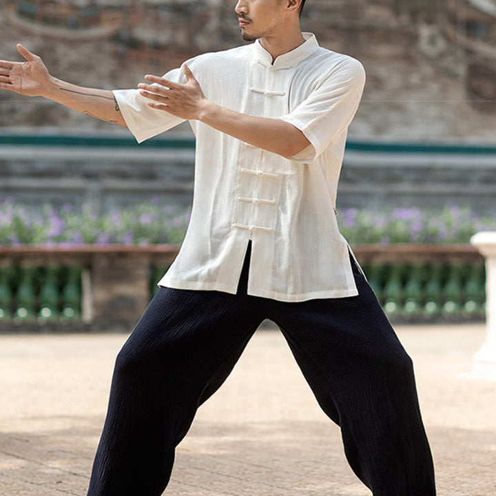 Buddha Stones無地 カエルボタン 瞑想 祈り スピリチュアル 禅 太極拳 気功 練習 ユニセックス 服セット - image 10
