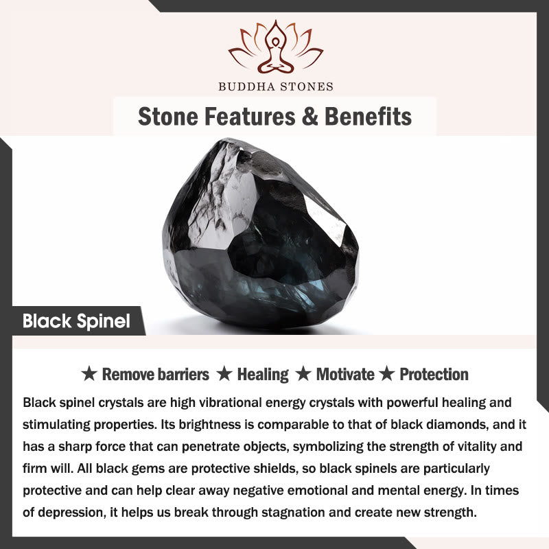 Buddha Stonesブラックスピネル キュートキャット チョーカーネックレス - image 15