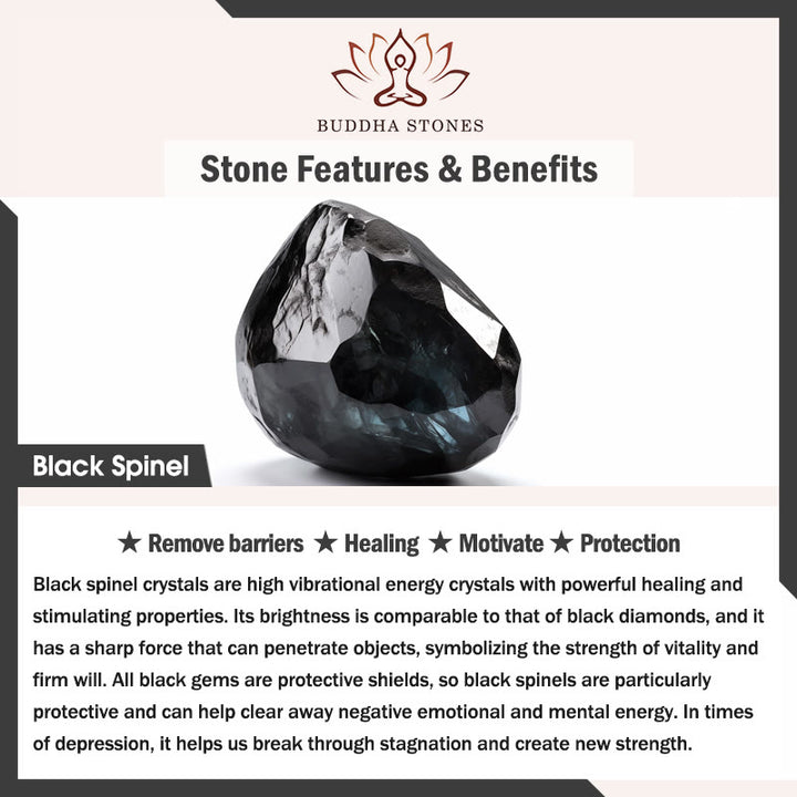 Buddha Stonesブラックスピネル キュートキャット チョーカーネックレス - image 15