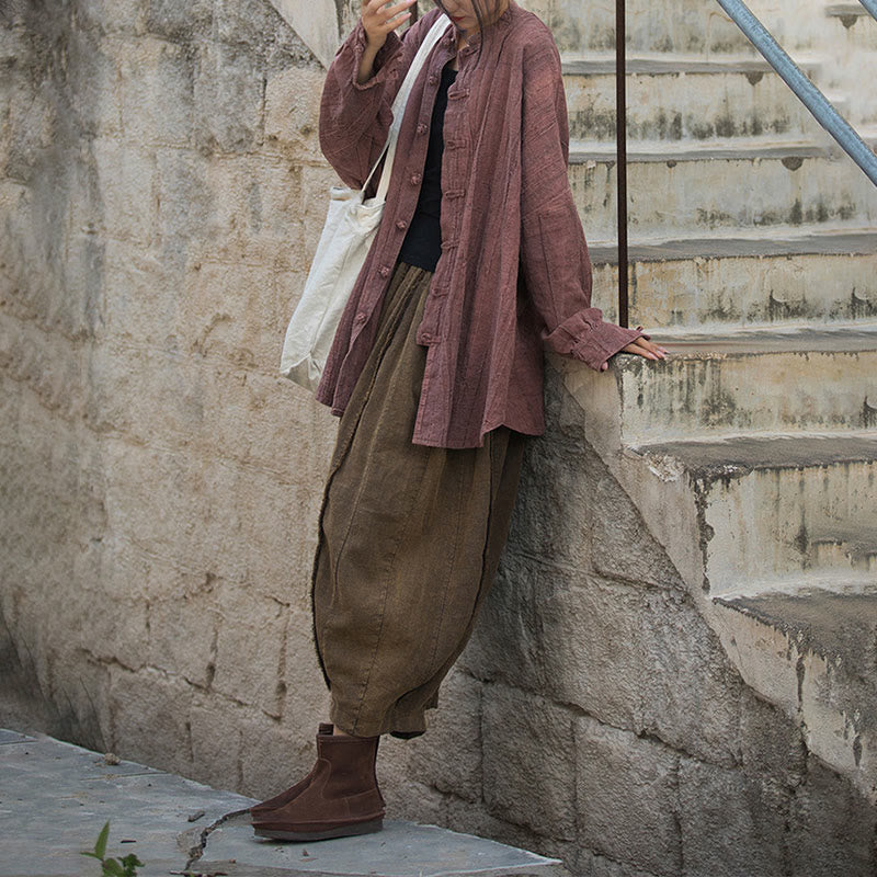 Buddha Stonesタイダイ フロッグボタン 長袖 禅瞑想 オープンフロント ジャケット - image 31