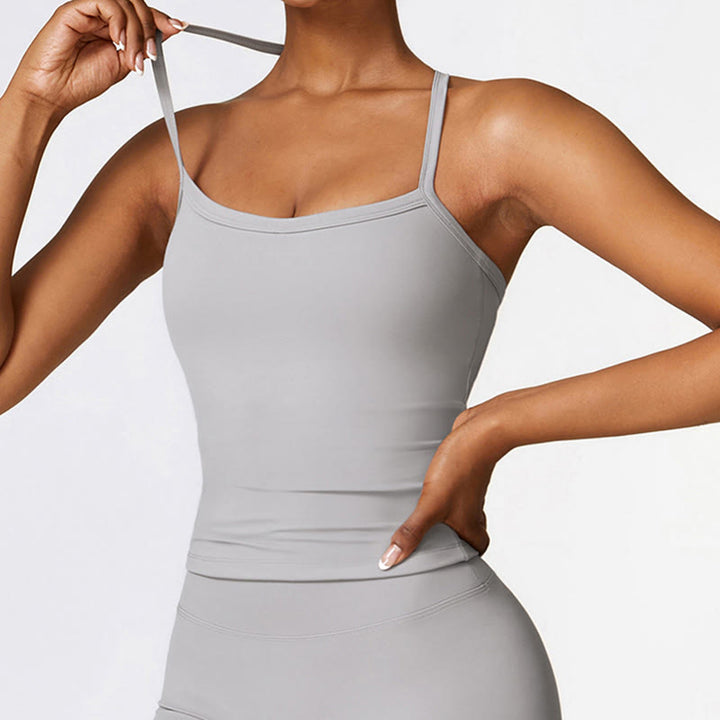 Buddha Stones無地 クロップ タンクトップ ハイウエスト ショーツ スポーツ フィットネス ジム ヨガ ウェア - image 25