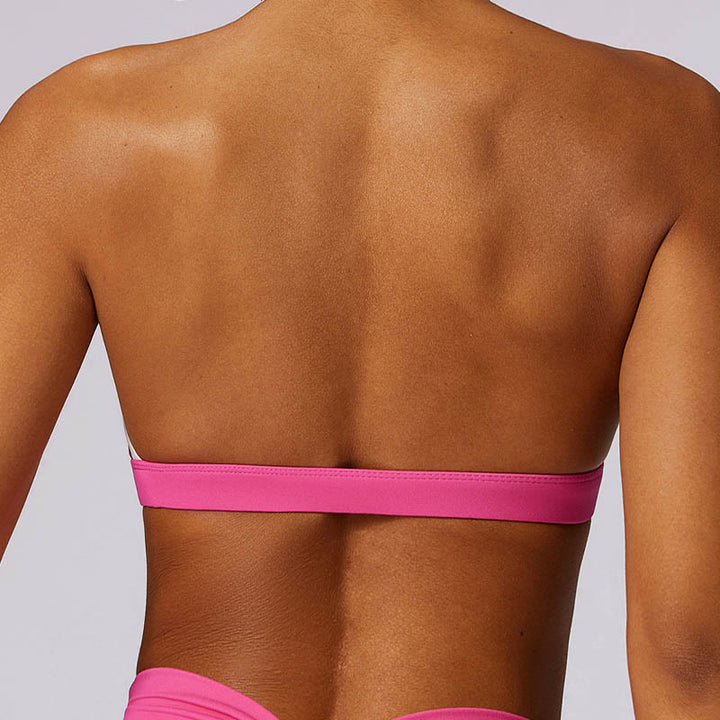 Buddha Stones無地 ホルターネック ブラ 長袖 クロップ タンクトップ パンツ スポーツ フィットネス ジム ヨガ 衣装 - image 54