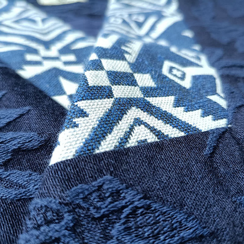 Buddha StonesフラワージャカードVネックロングスリーブジャケット - image 8