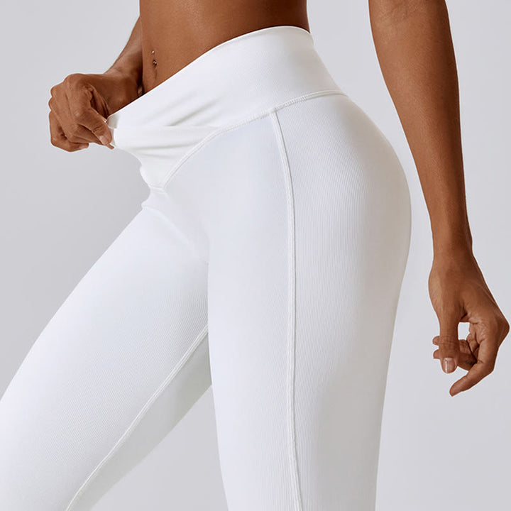 Buddha Stonesノースリーブ クロップ タンクトップ フレアパンツ スポーツ フィットネス ヨガ - image 13