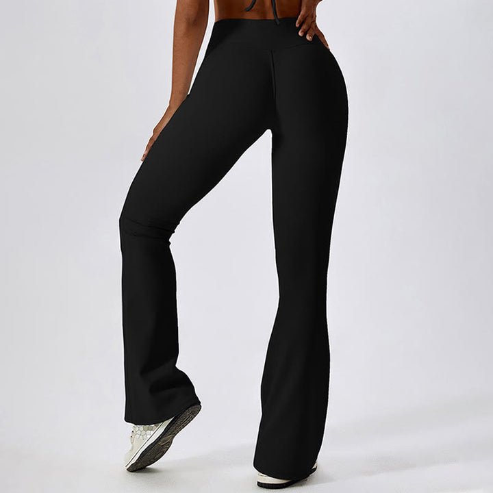 Buddha Stonesノースリーブ クロップ タンクトップ フレアパンツ スポーツ フィットネス ヨガ - image 21