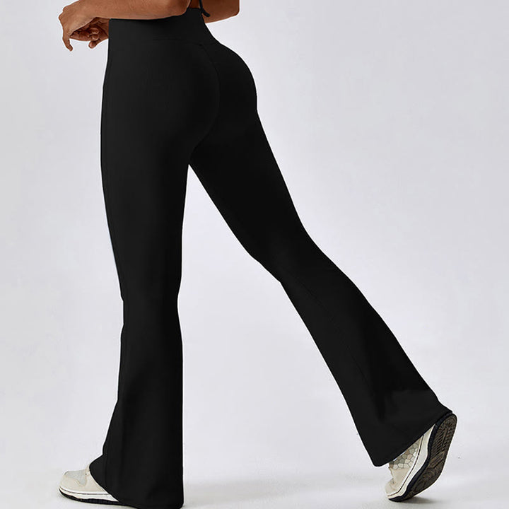 Buddha Stonesノースリーブ クロップ タンクトップ フレアパンツ スポーツ フィットネス ヨガ - image 24