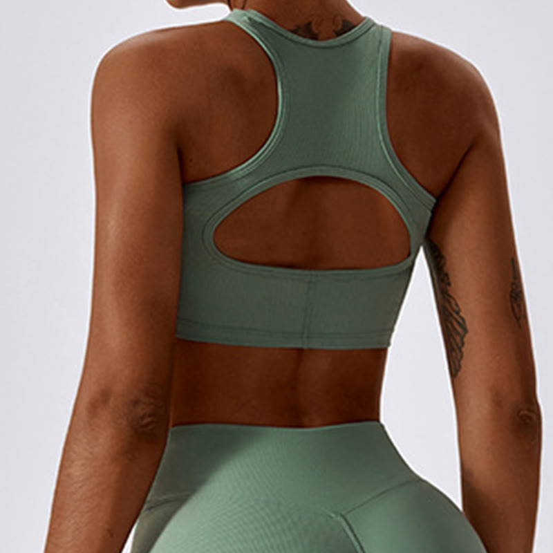 Buddha Stonesノースリーブ クロップ タンクトップ フレアパンツ スポーツ フィットネス ヨガ - image 26