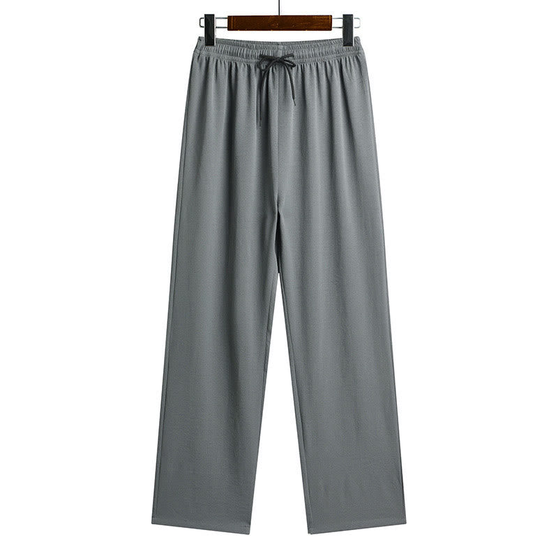 Buddha Stonesフーキャラクター唐装漢服伝統制服半袖トップスパンツ衣類メンズセット - image 3