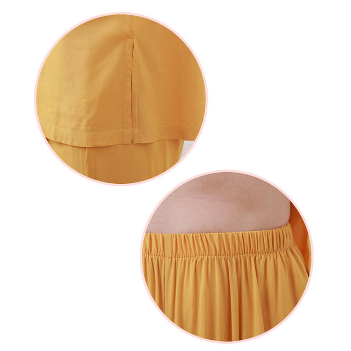 Buddha Stones 2点セット 半袖Tシャツ パンツ 瞑想 禅 太極拳 コットンリネン ユニセックスセット - image 8