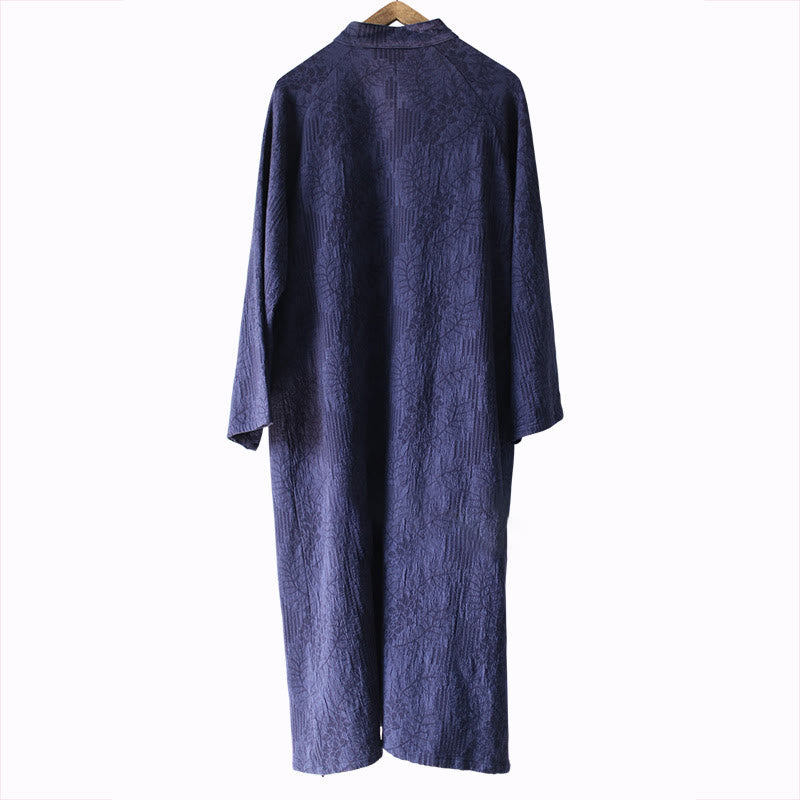 Buddha Stonesフラワージャカードミディドレス、長袖コットンリネンドレス、ワイドレッグパンツ（ポケット付き） - image 16