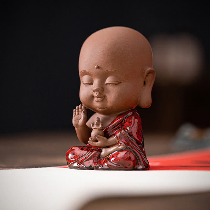 Buddha Stonesミニゴータマ仏陀釈迦牟尼観音観音菩薩地蔵菩薩セレニティセラミックデスク装飾