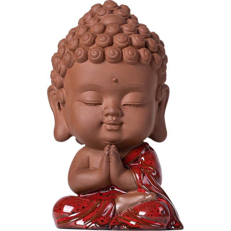 Buddha Stonesミニゴータマ仏陀釈迦牟尼観音観音菩薩地蔵菩薩セレニティセラミックデスク装飾
