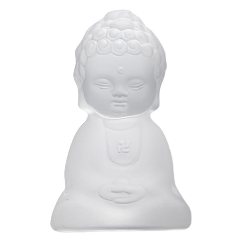 Buddha Stonesミニ如来仏陀 Liuli セレニティ デスク装飾 - image 8