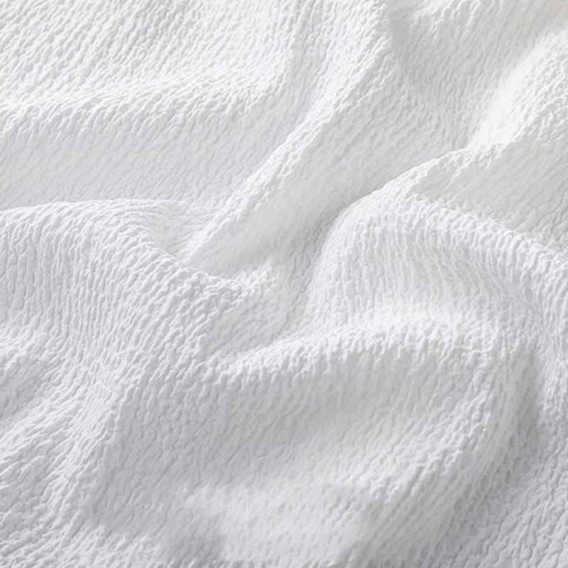 Buddha Stones メンズ 無地 半袖シャツ＆パンツ テクスチャボタン付き 2点セット - image 11