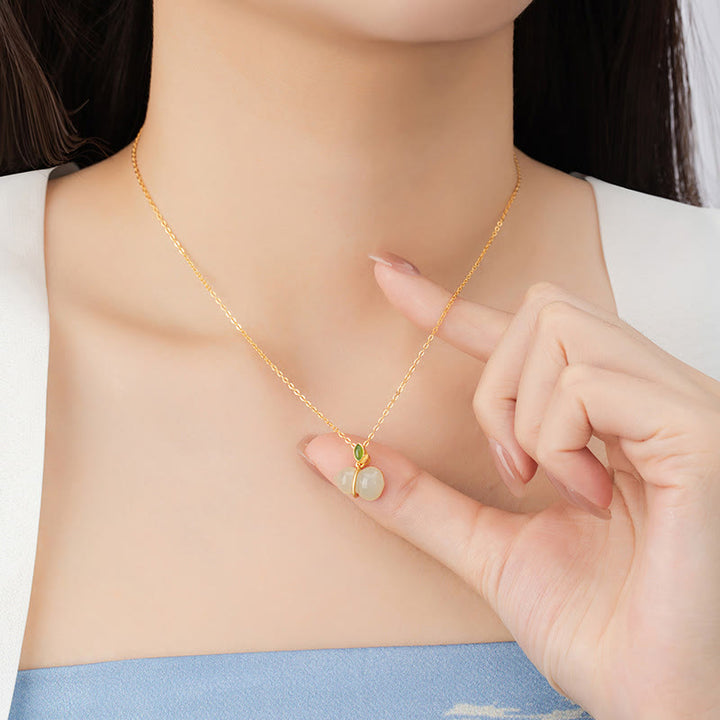 Buddha Stones925 スターリングシルバー 和田翡翠 瓢箪 豊穣のネックレスペンダント - image 7
