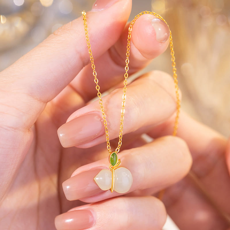 Buddha Stones925 スターリングシルバー 和田翡翠 瓢箪 豊穣のネックレスペンダント - image 9