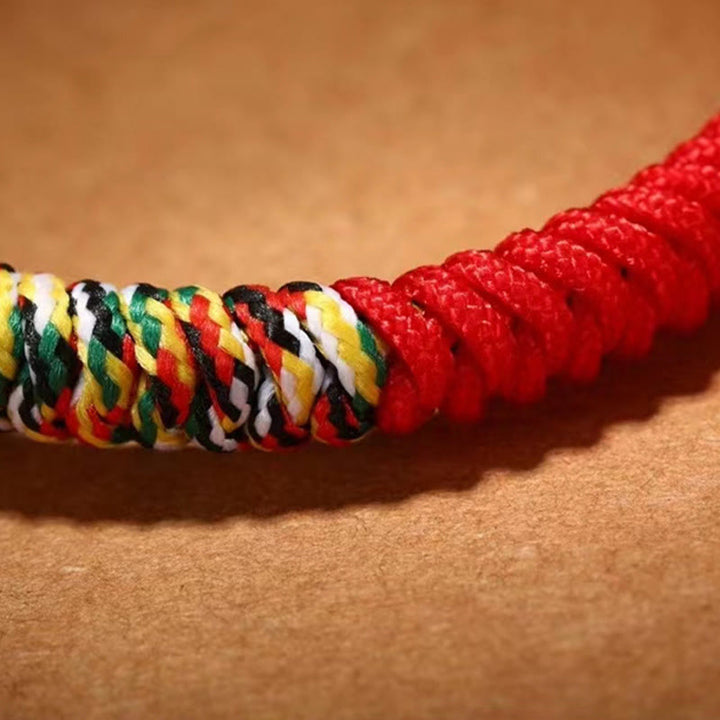 Buddha Stones925スターリングシルバーオーム・マニ・パドメ・フムキングコングノット 信仰ブレスレット - image 12