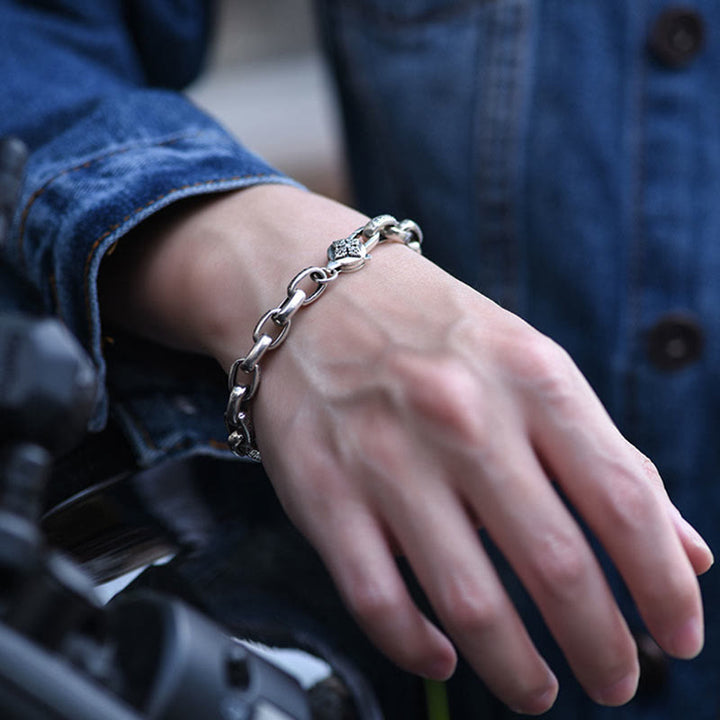 Buddha Stones925スターリングシルバー 六つの真実の言葉 知恵と静寂のブレスレット - image 8