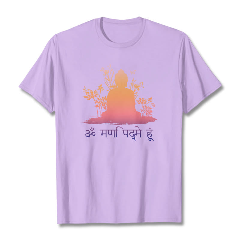 Buddha Stonesサンスクリット語 OM NAMAH SHIVAYA Tee Tシャツ - 梅 - 2XL - image 16