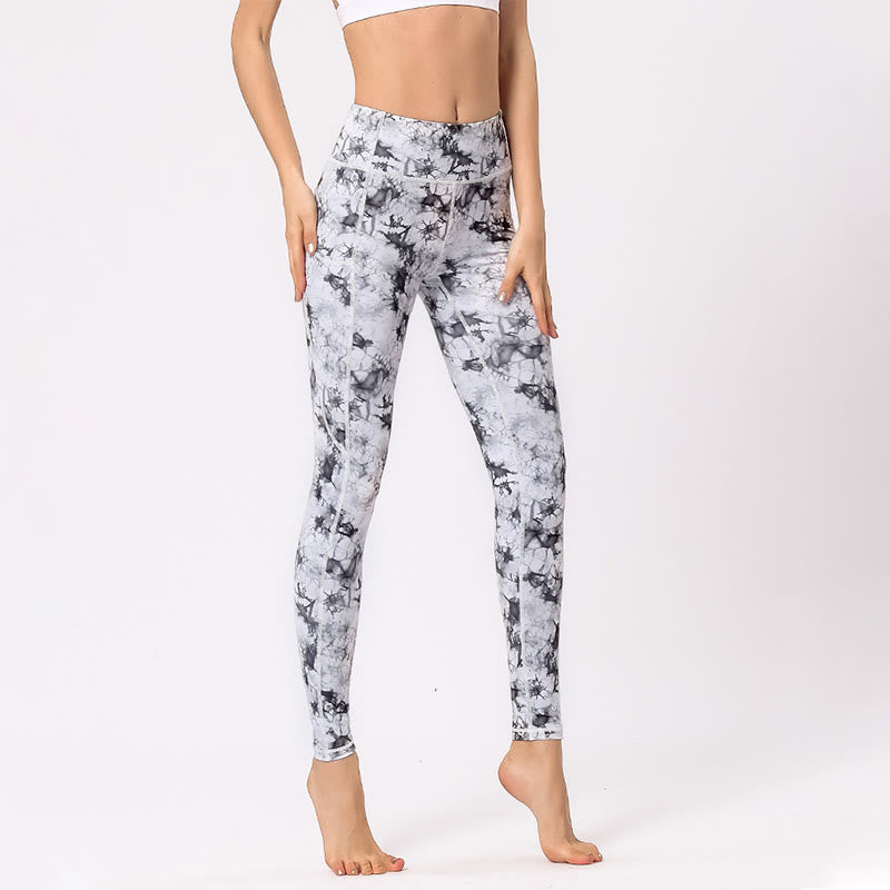 Buddha Stonesのカラフルなプリントパンツ スポーツ エクササイズ フィットネス レギンス レディース ヨガパンツ - image 13