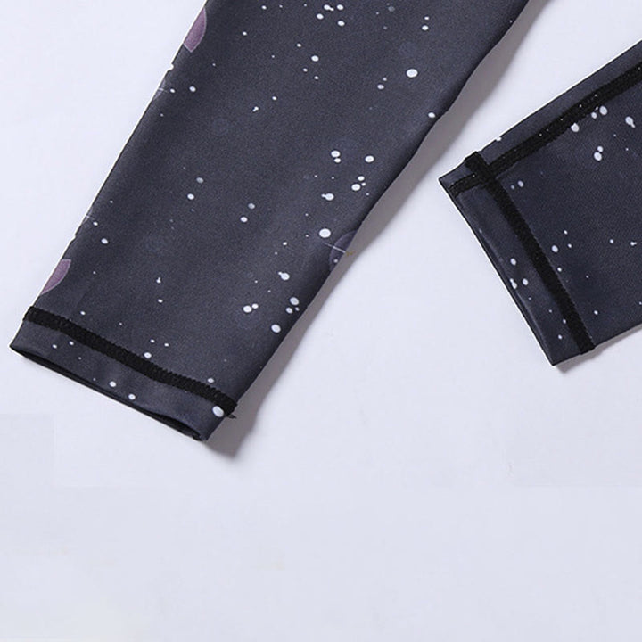 Buddha Stones、桜、サクラのラインプリント、スポーツヨガクロップドレギンス、レディースヨガカプリパンツ - image 8