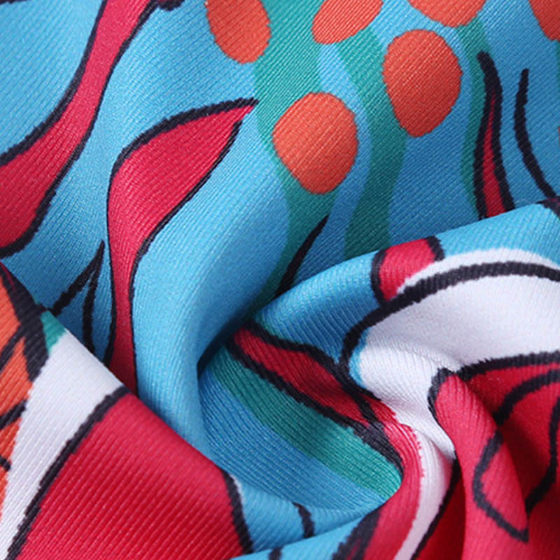 Buddha Stones、カラフルな花びら、葉っぱのプリント、スポーツ、エクササイズ、フィットネス、ハイウエストレギンス、レディース、ヨガパンツ - image 22