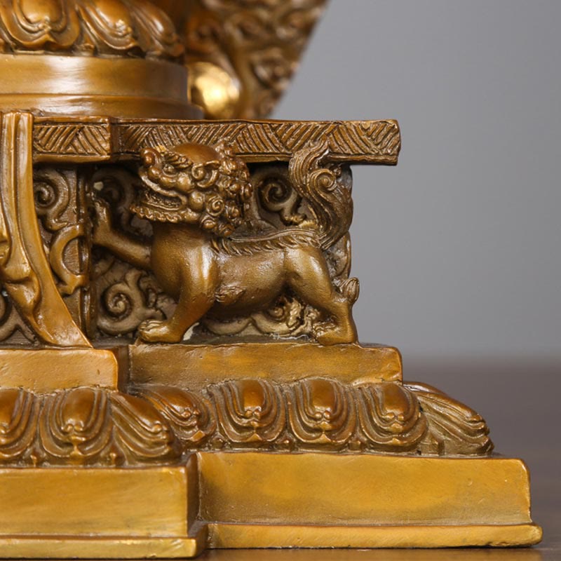 Buddha Stones手作り 千手観音 観音菩薩 富貴 真鍮 銅像 装飾 - image 8