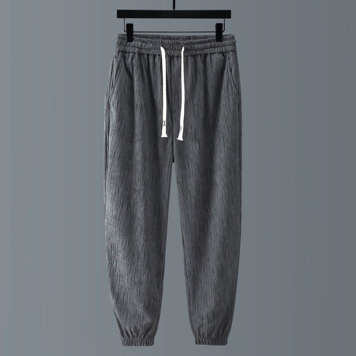 Buddha Stonesプラスサイズ 夏 無地デザイン ドローストリング メンズ ストレートレッグパンツ ポケット付き - image 14