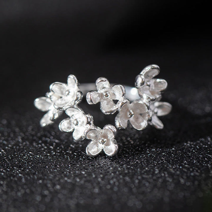 Buddha Stones925スターリングシルバー キンモクセイ リング - image 7