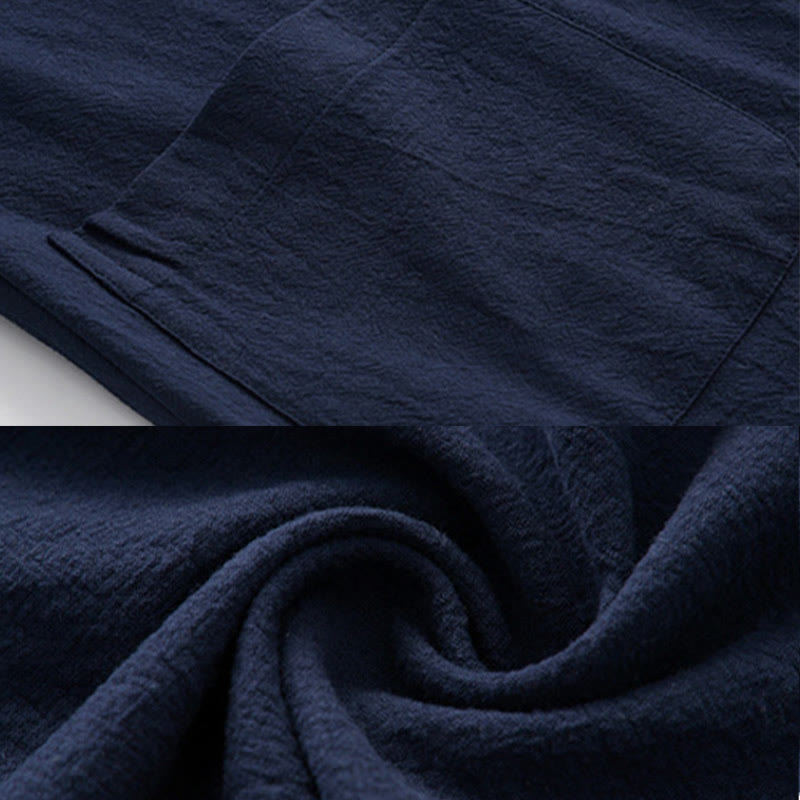 Buddha Stonesカエルボタン 唐草 長袖 シャツ パンツ メンズスーツ - image 12