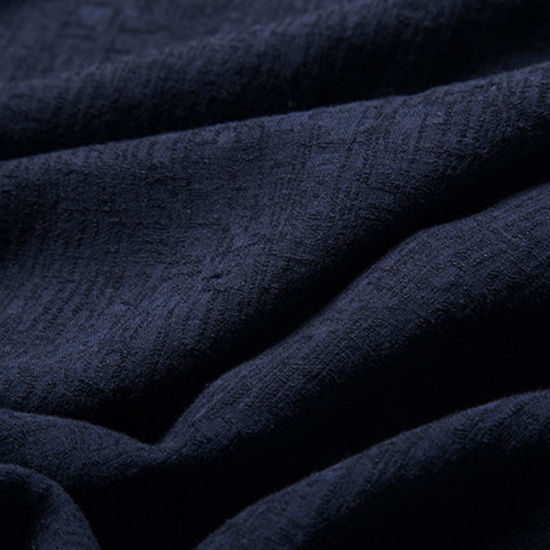 Buddha Stones無地中国唐装ジャケットメンズ服 - image 21