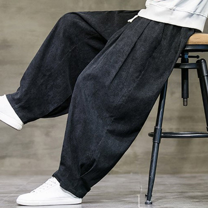 Buddha Stonesカジュアル 無地 コットン ブルマー メンズ パンツ ポケット付き - image 6