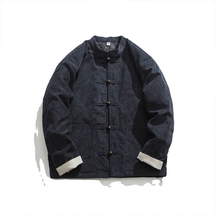 Buddha Stones無地 カエルボタン コットン メンズ ジャケット シャツ 衣類 - image 8