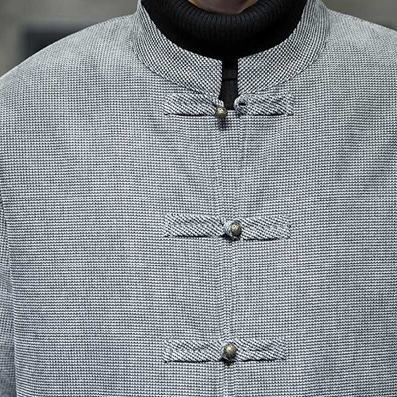 Buddha Stones無地 カエルボタン コットン メンズ ジャケット シャツ 衣類 - image 25